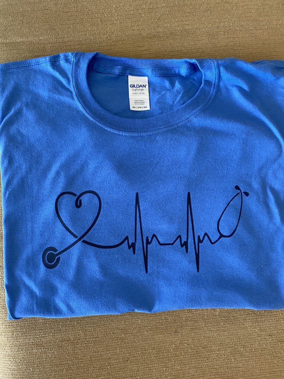 Nurse Stethoscope Heartbeat T-shirt tank top hoodie crew neck sweatshirt most popular gift present best seller best selling custom personal