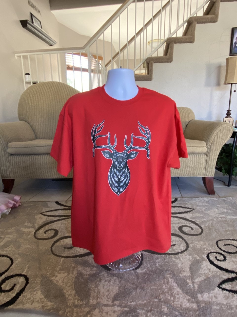 antler shirt hunting wildlife deer head buck deer rack hunter deer t-shirt gift most popular tee shirt tshirt hoodie sweatshirt best seller