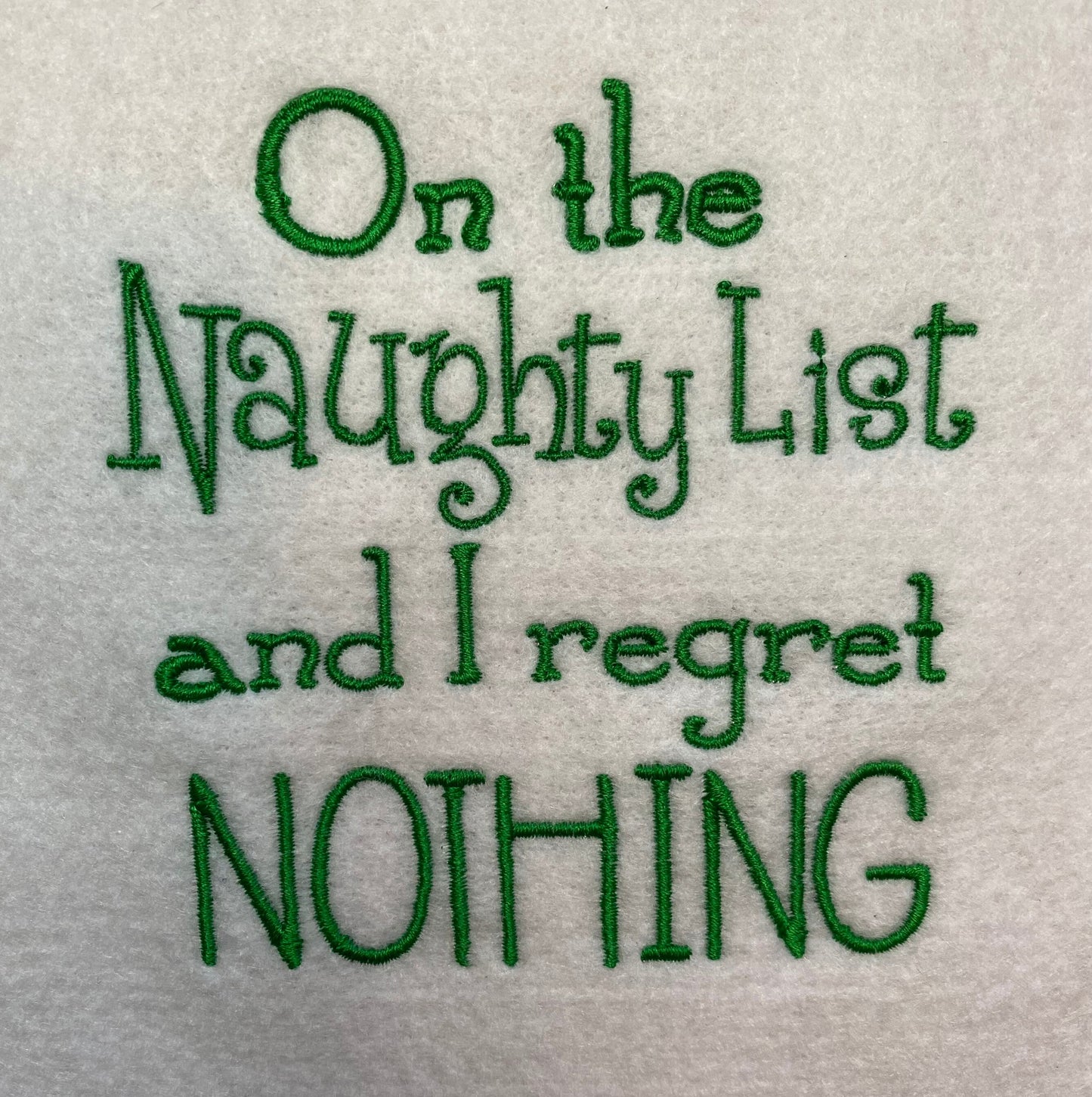 Christmas Outfit Naughty List girls hi-lo ruffle top pants headband flowy cute funny Santa Long sleeved lovely toddler baby infant dress