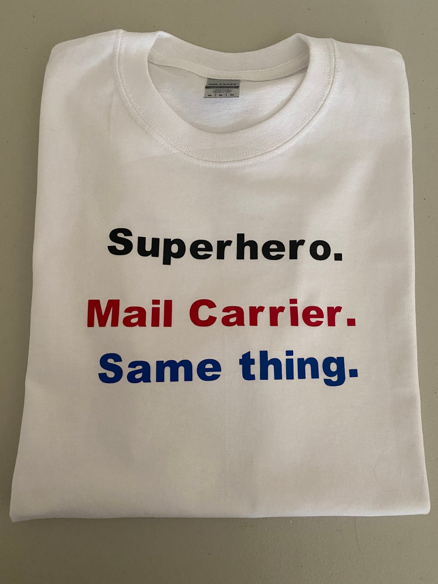 Mail Carrier Mailman Mailwoman Postal Worker T-shirt Hoodie Funny Superhero personalized gift custom