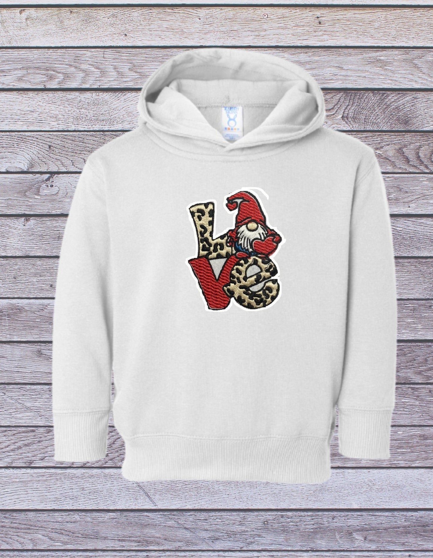 Gnome LOVE t-shirt hoodie sweatshirt crewneck tshirt embroidered high quality hand made personalised gift detailed design