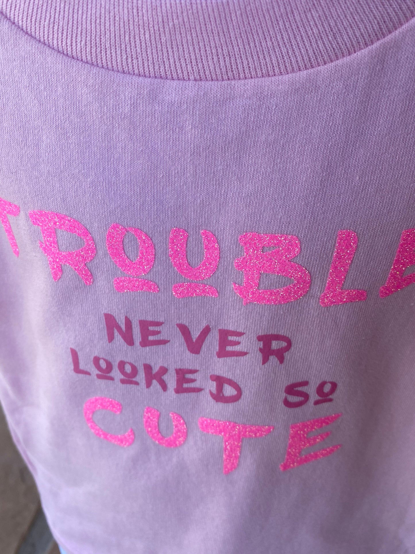 Trouble never looked so cute / funny shirt / funny kids shirt / funny kids tshirt / funny kids t shirt / funny kids tee shirt / funny tshirt