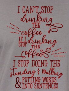 coffee shirt funny coffee t-shirt most popular best selling gift present I love coffee caffeine caffeinate hand made custom