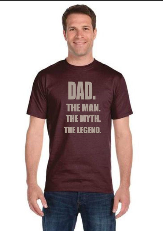 The Man The Myth The Legend / Fathers Day shirt Dad gift father gift papa grandpa uncle custom personalized most popular best seller funny